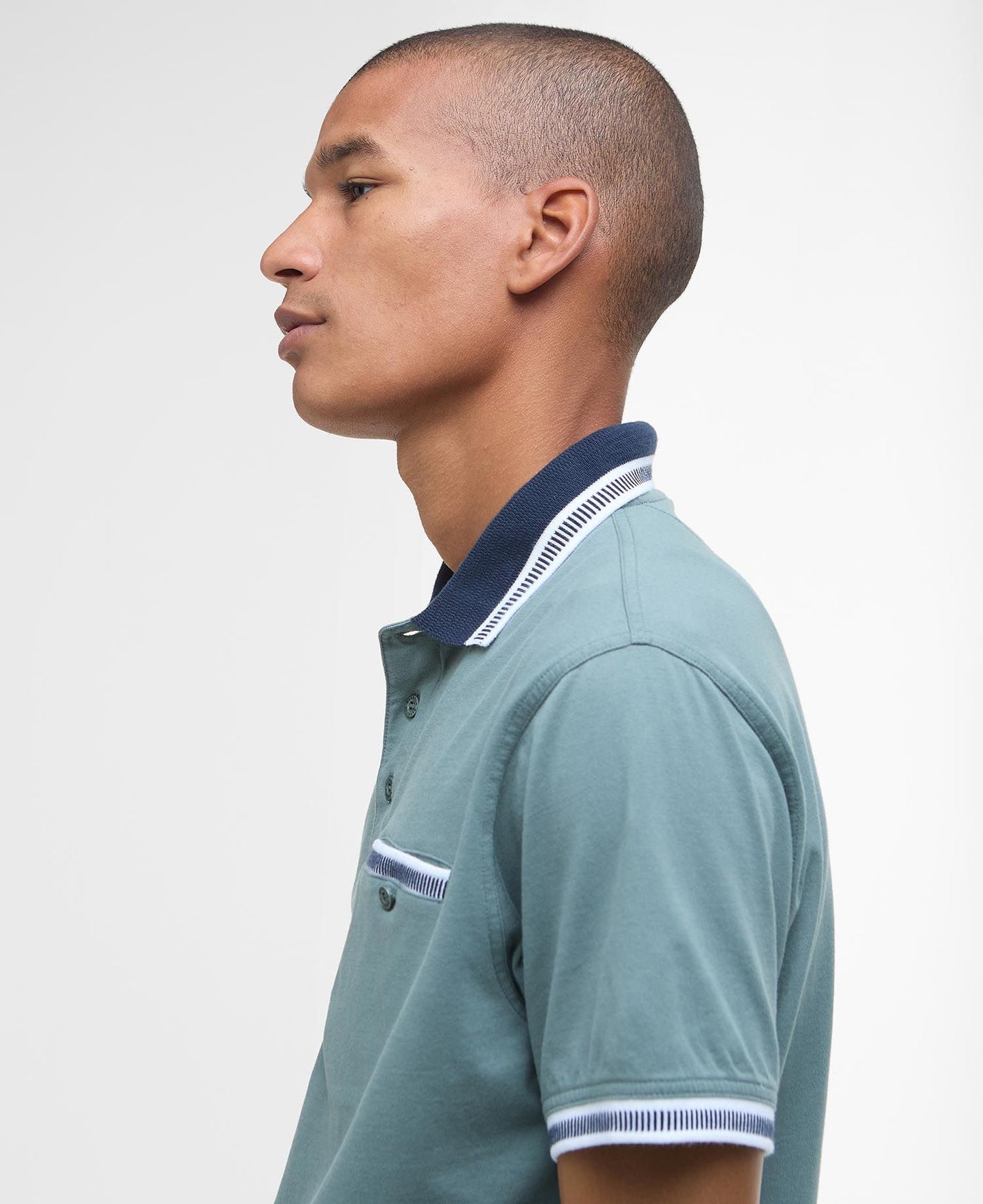 Barbour Men’s Thurne Tipped Tailor Fit Polo Shirt