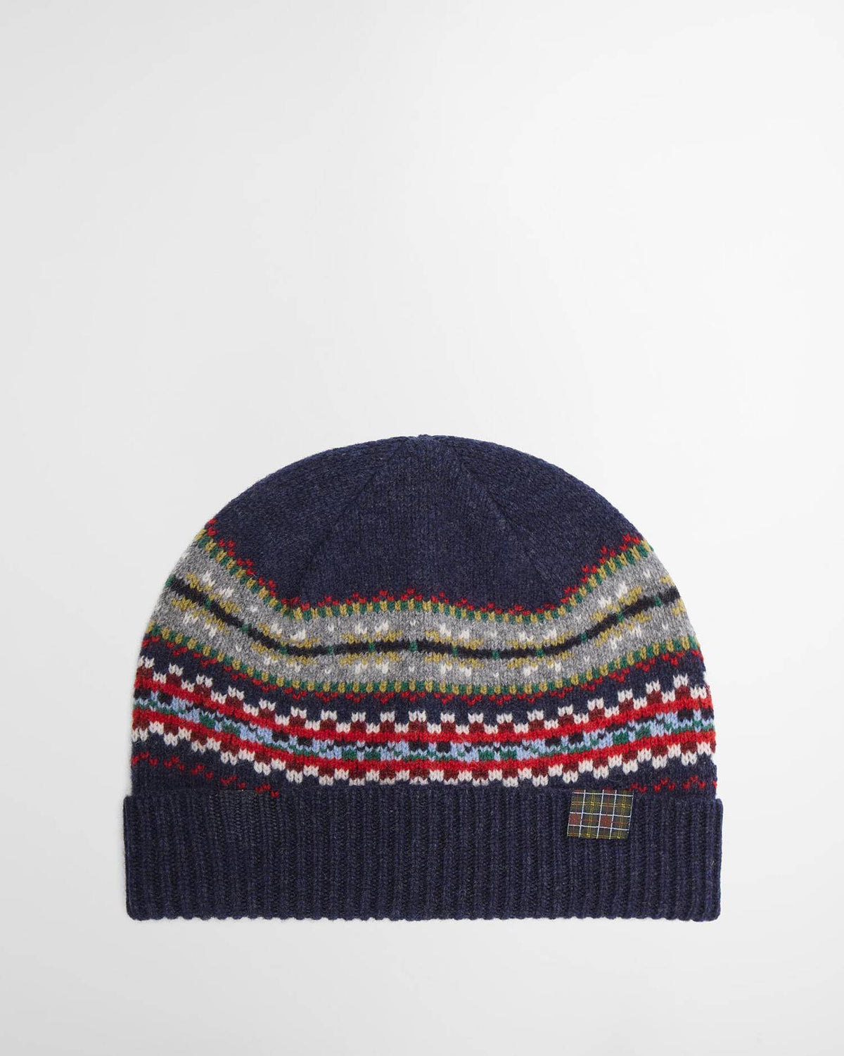 Barbour Scottish Fairisle Knitted Beanie Hat