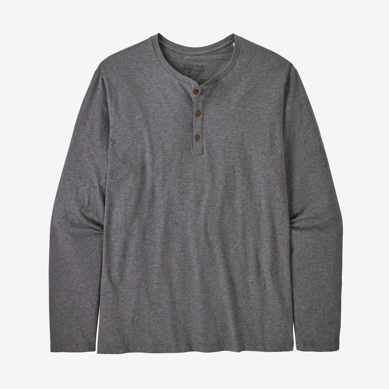 Patagonia Men’s Regenerative Organic Certified Cotton Light Weight Henley Shirt