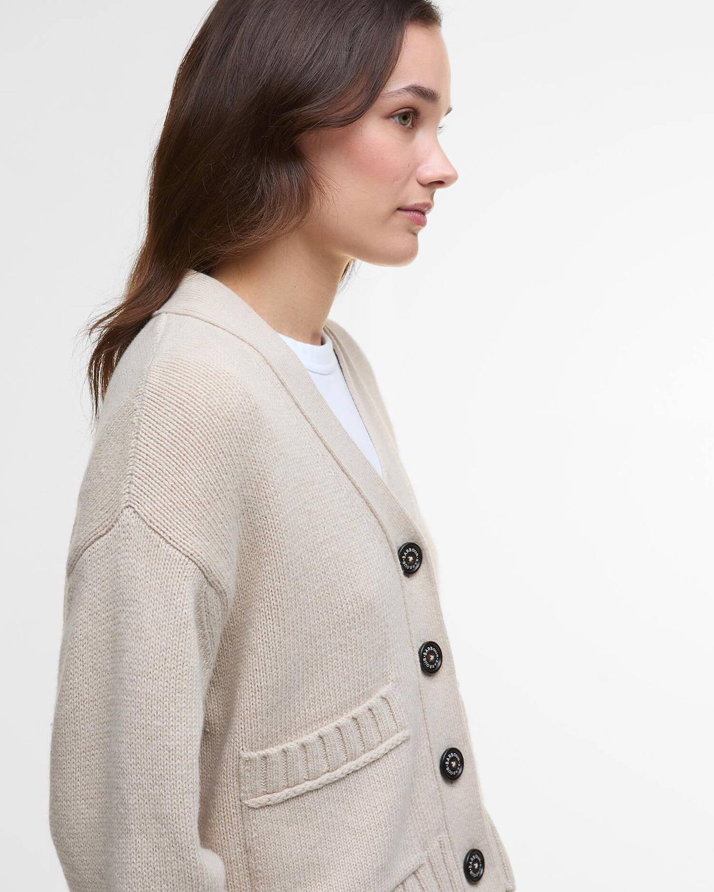 Barbour Faye Knitted Cardigan Sweater