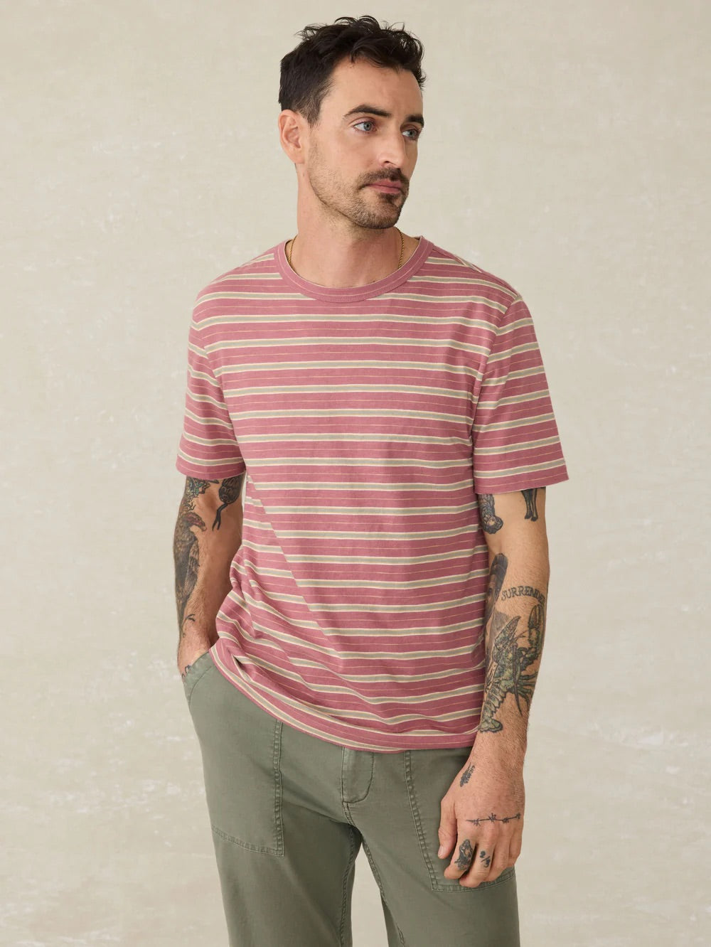 Faherty Men’s Sunwashed Tee Shirt