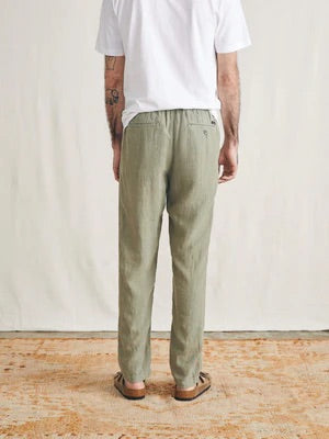 Faherty Men’s Linen Drawstring Pant