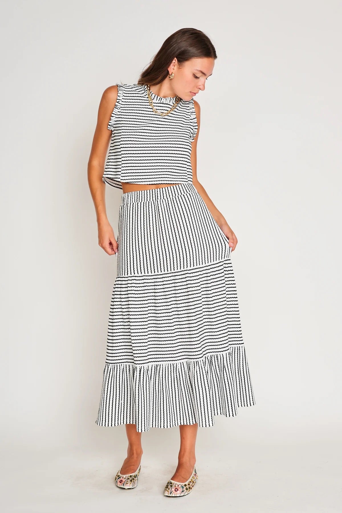 DRA Women’s Maya Black & White Skirt