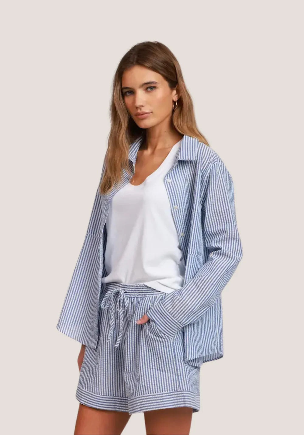 Dylan Women’s Striped Weekend Short