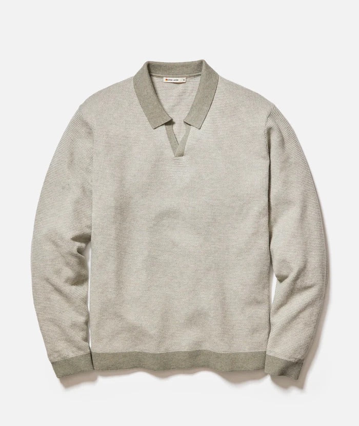 Marine Layer Men’s Liam Sweater Polo Shirt