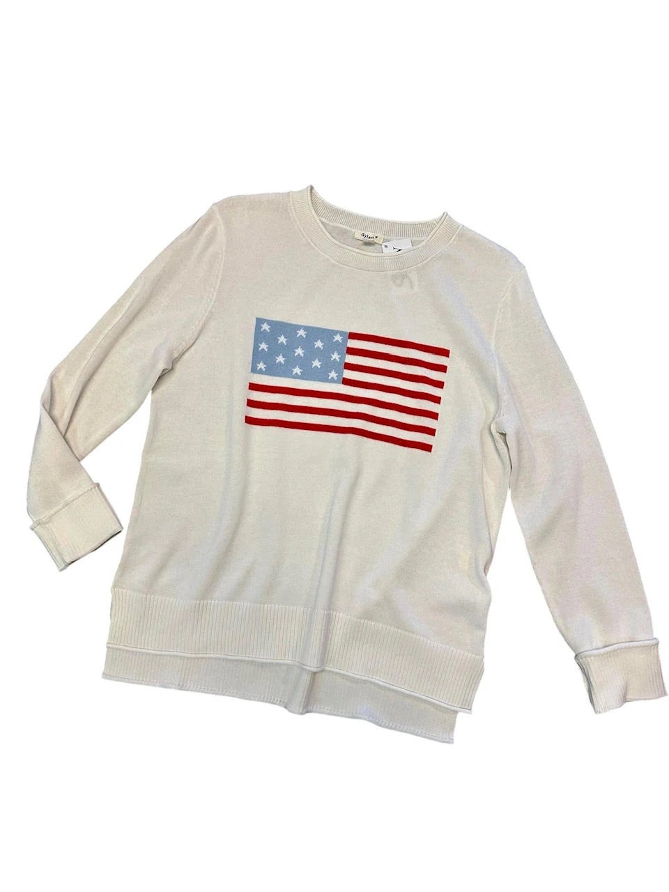 Dylan Women’s White Flag Sweater