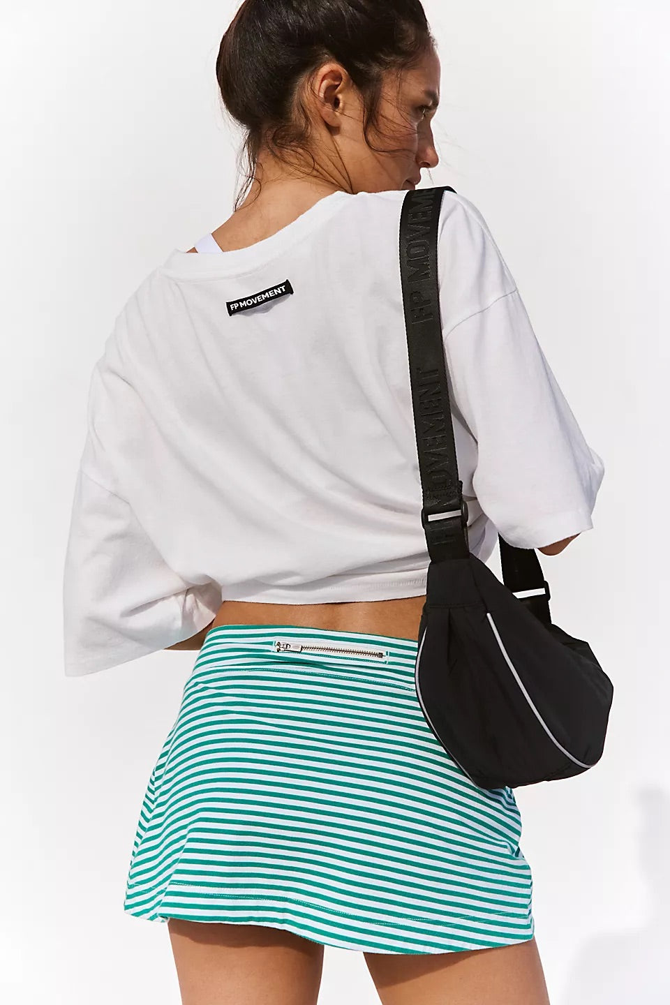 Free People Women’s Printed Hot Shot Mini Skirt
