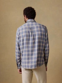 Faherty Men’s Hunting Island Palmetto Shirt