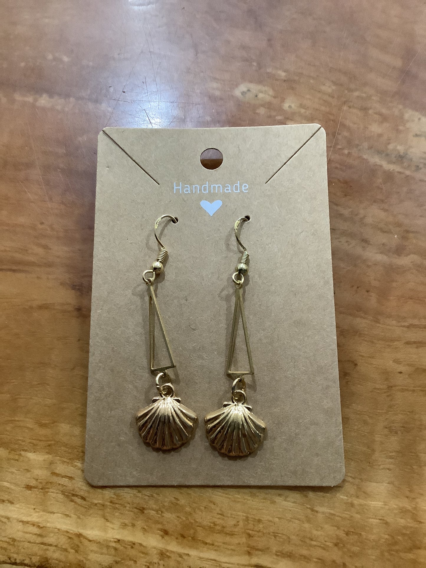 Spiral Canvas Brass Grounding 14k Gold Hooks