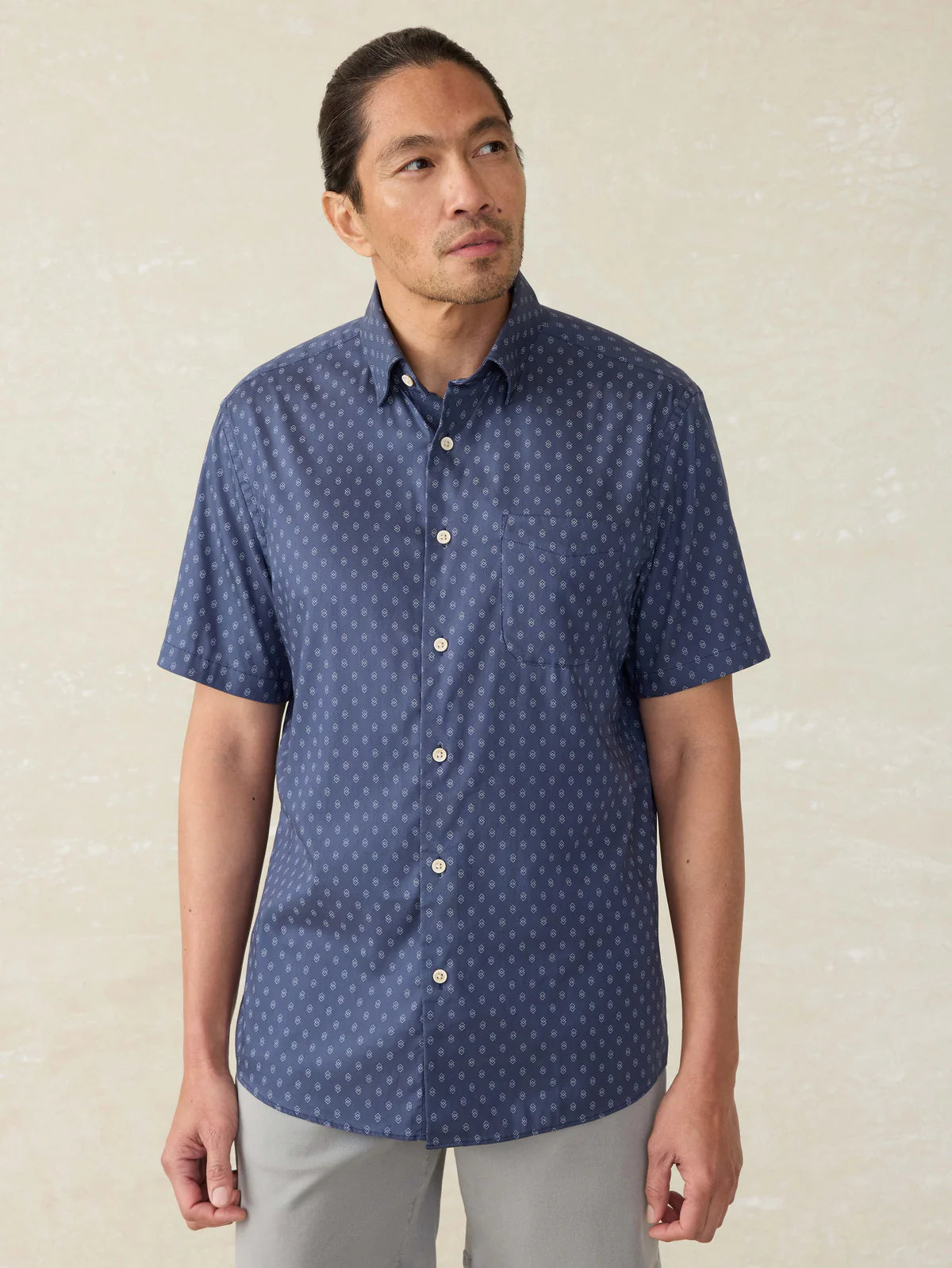 Faherty Men’s SS Movement Monterrey Shirt