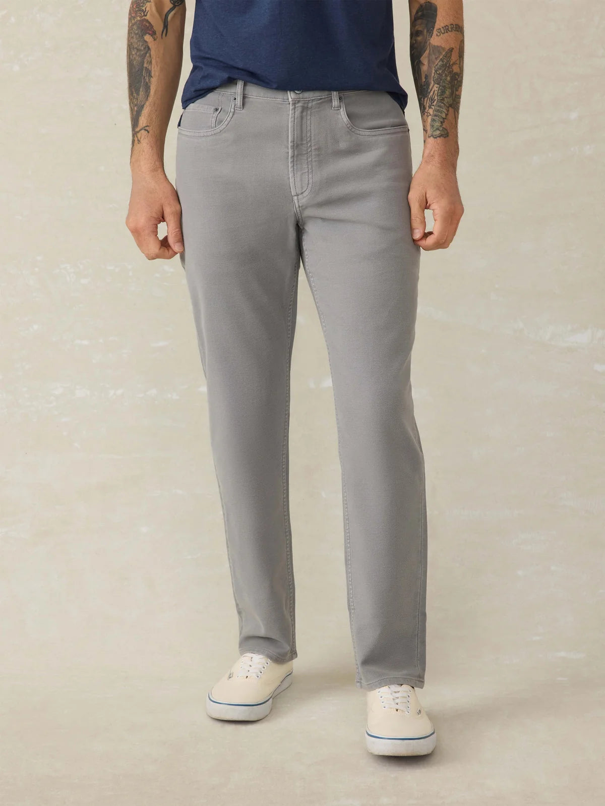 Faherty Stretch Terry 5-Pocket Pant