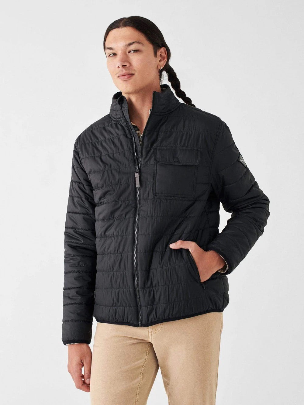 Faherty Men’s Atmosphere Full Zip Jacket