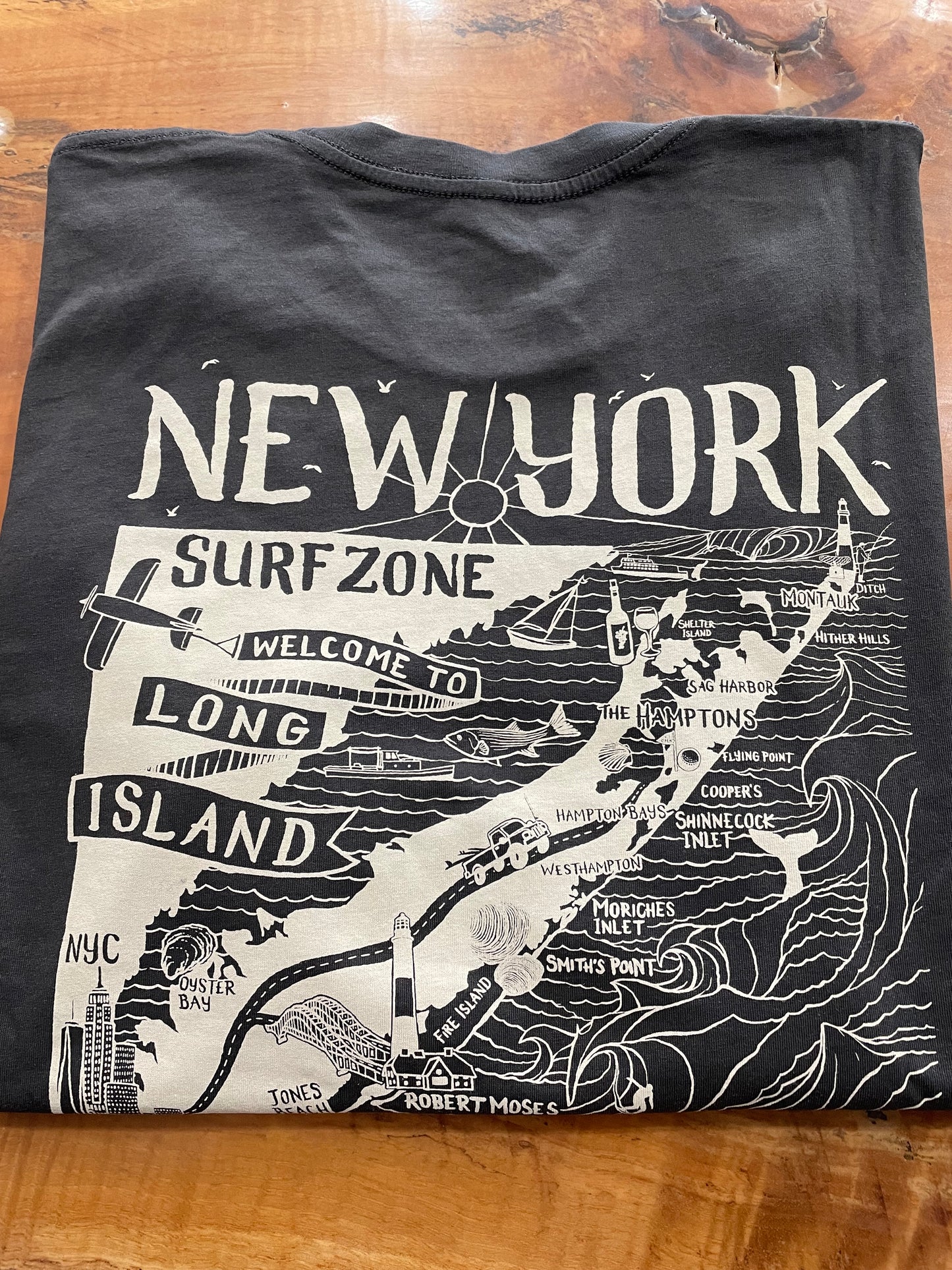 The Spot Surf Map L/S Tee Shirt