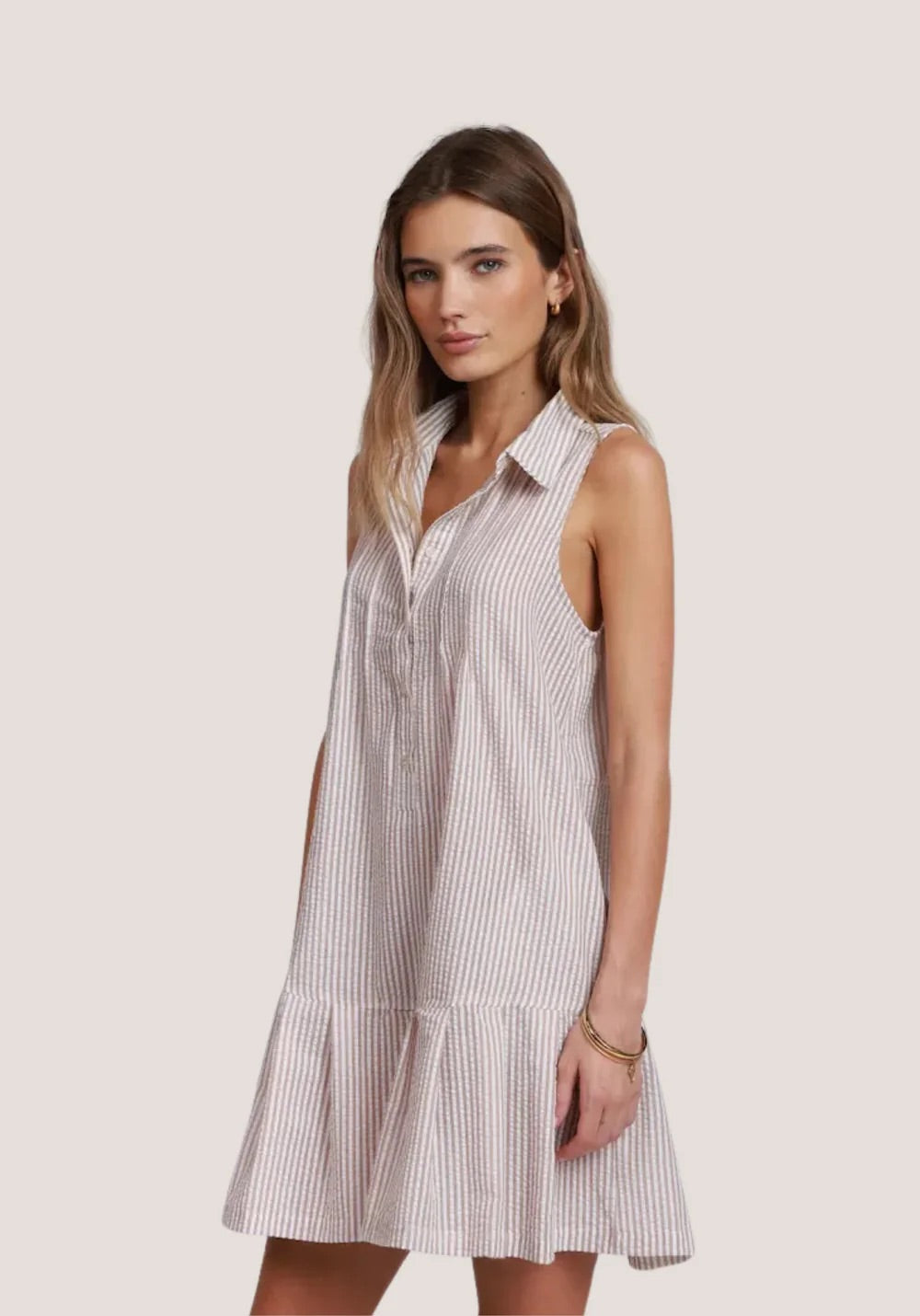 Dylan Women’s Khaki Romper Dress