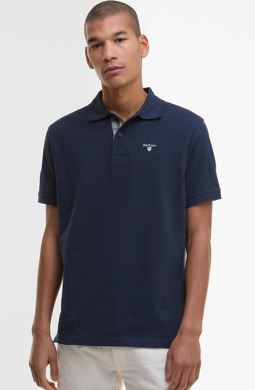 Barbour Essentials Tartan Pique Polo Shirt