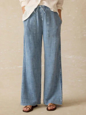 Faherty Women’s Laidback Gauze Pant