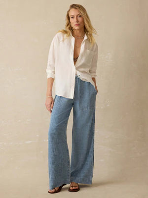 Faherty Women’s Laidback Gauze Pant