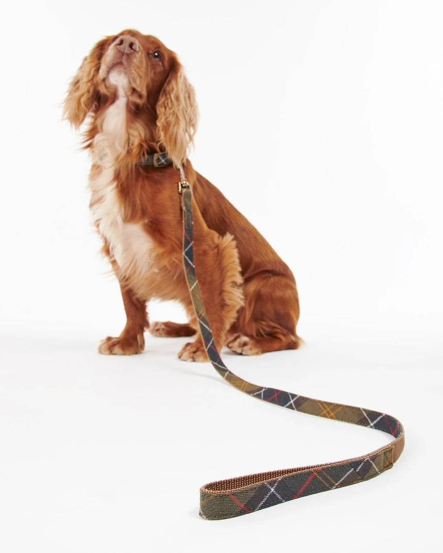Barbour Tartan Webbing Dog Lead