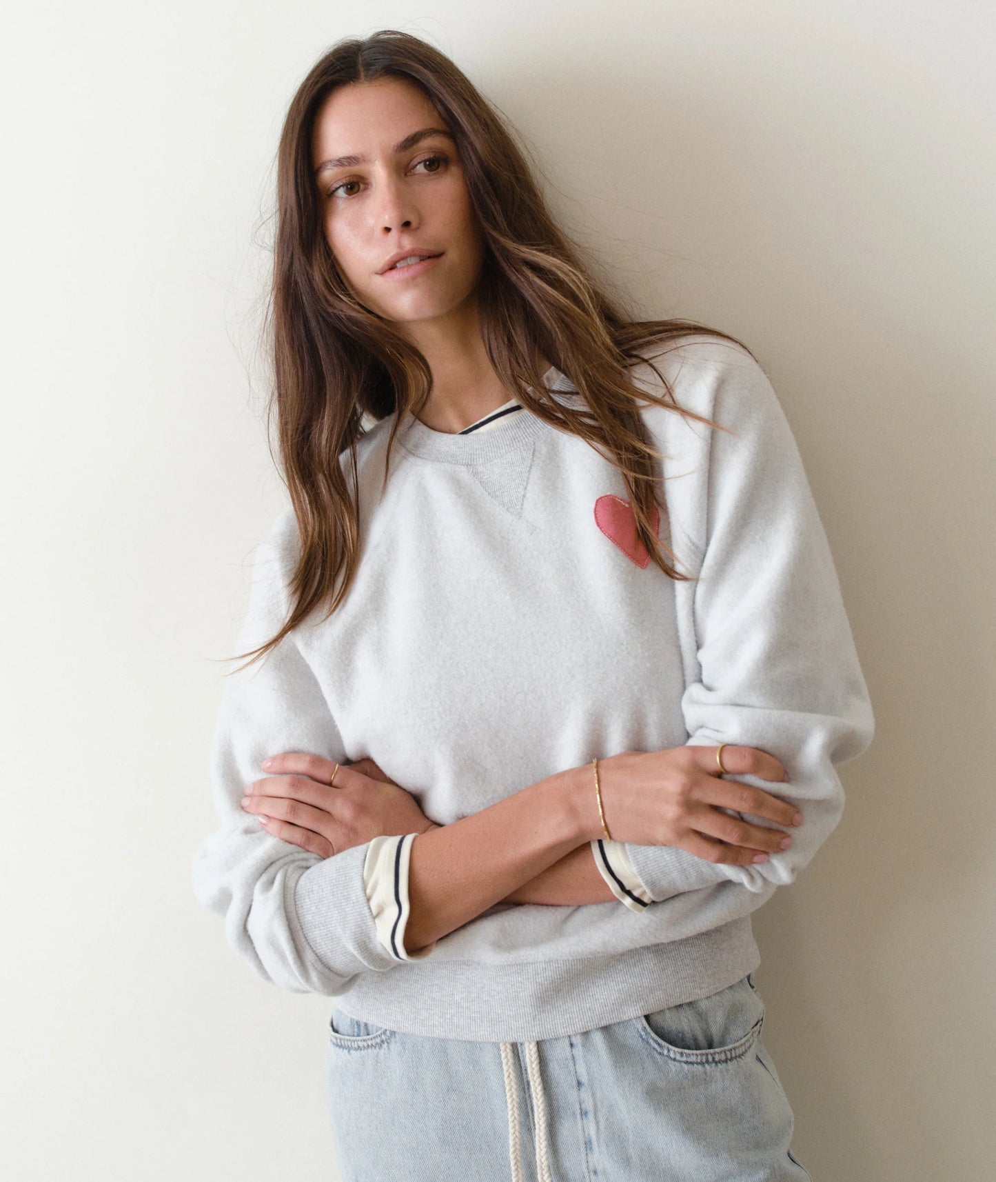Marine Layer Women’s Cloud 9 Fleece Reversible Crewneck