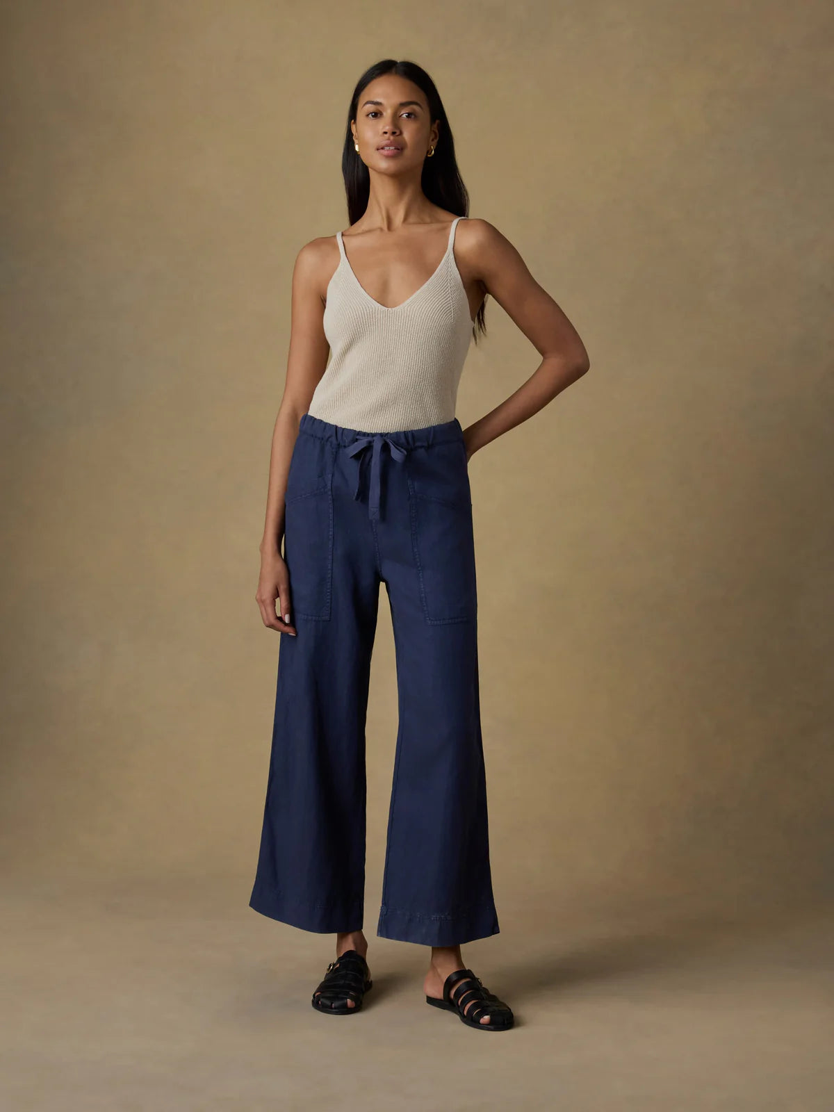 Faherty Women’s Topanga Drape Pant - Spellbound