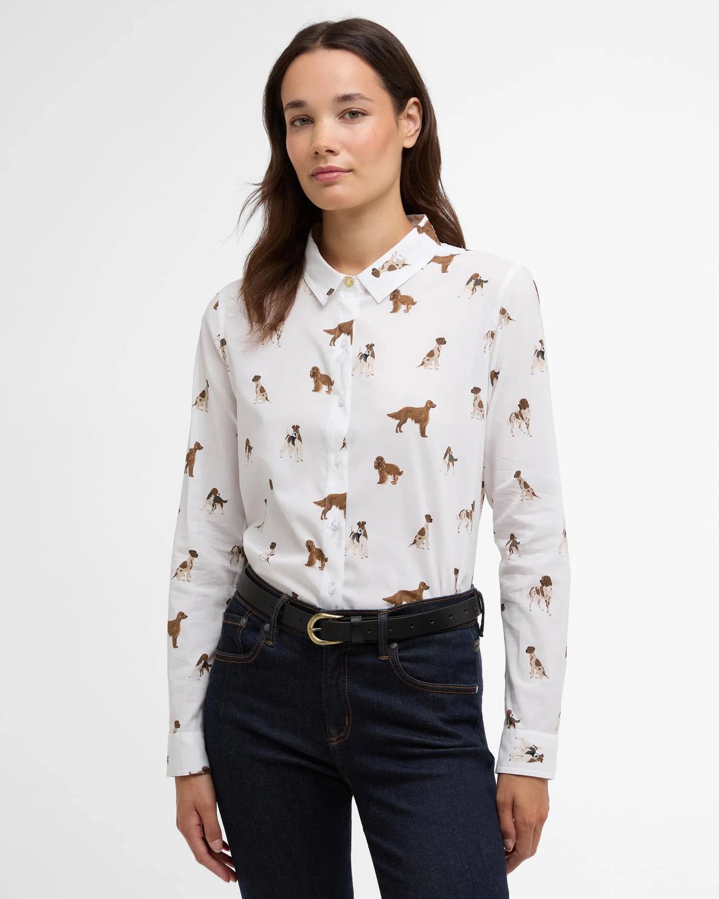 Barbour Women’s Safari Relaxed Long-Sleeved Shirt