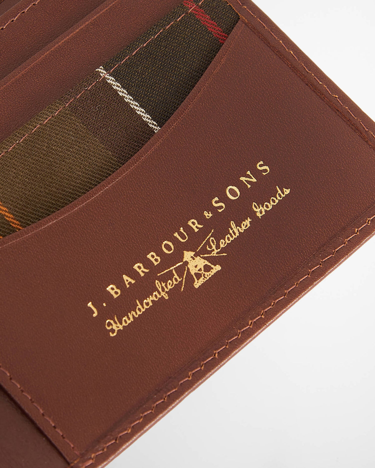 Barbour Copswell Leather Billfold Wallet