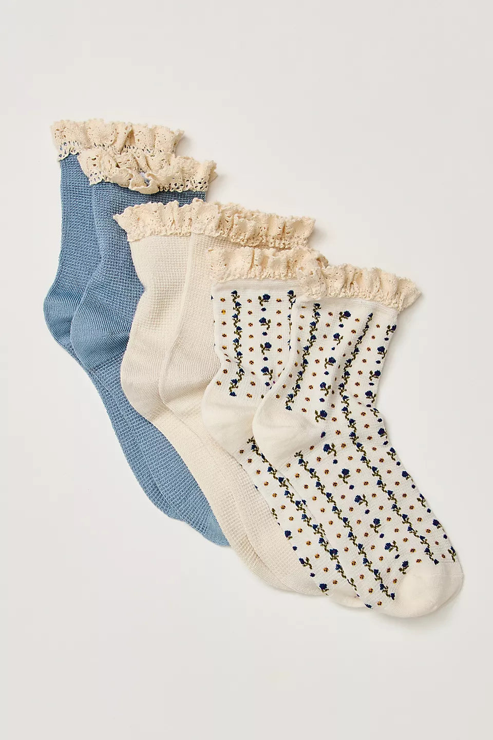 Free People Women’s Ruffle Sock Pack