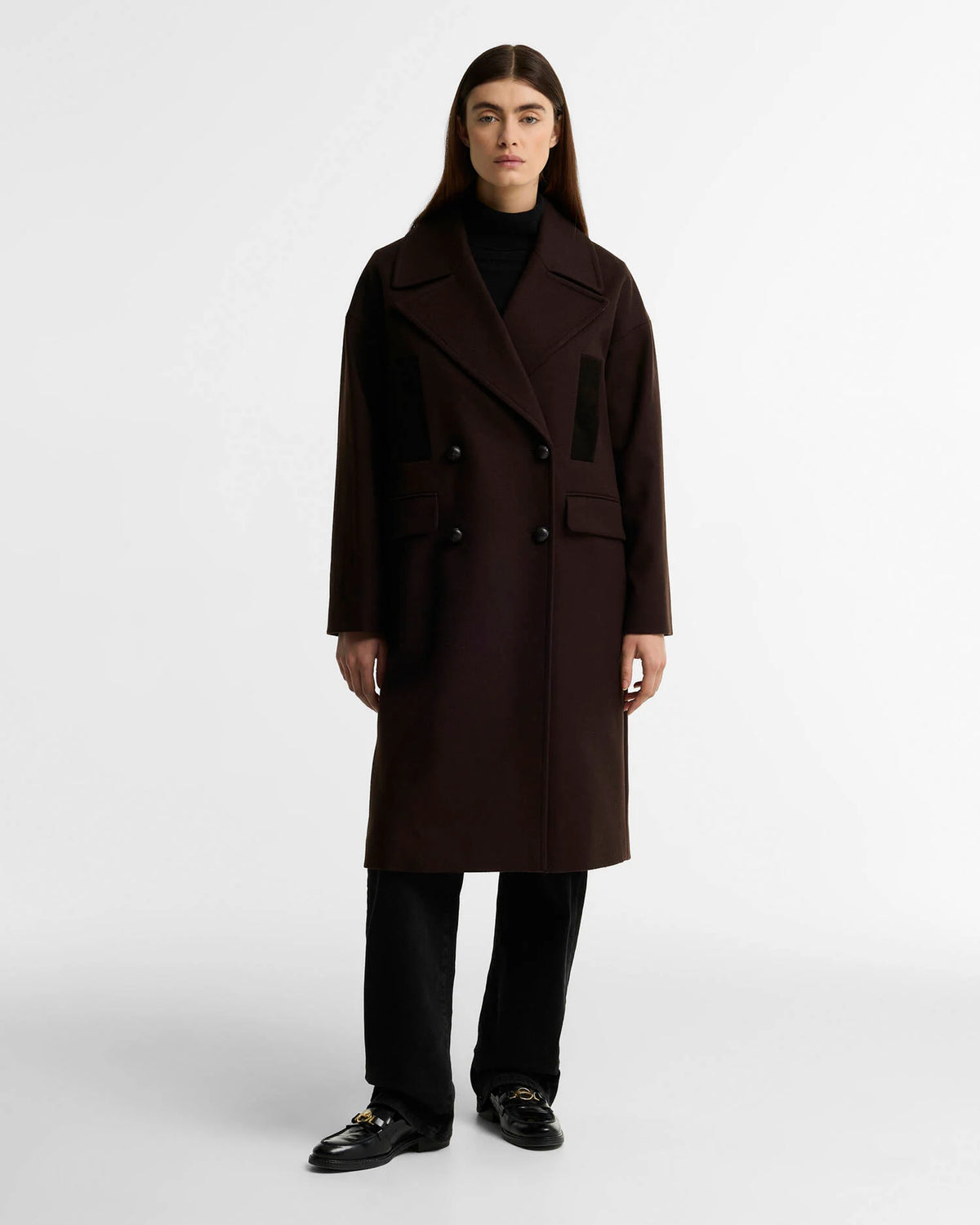 Barbour Women’s Vivian Wool Coat in Rustic