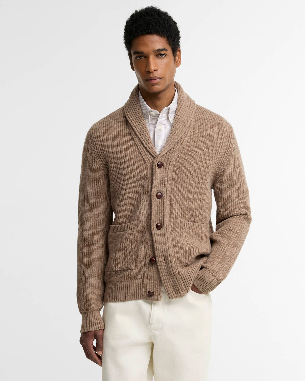 Barbour Men’s Hartland Wool Cardigan