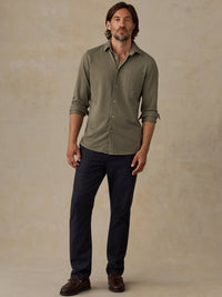 Faherty Costa Pique Shirt