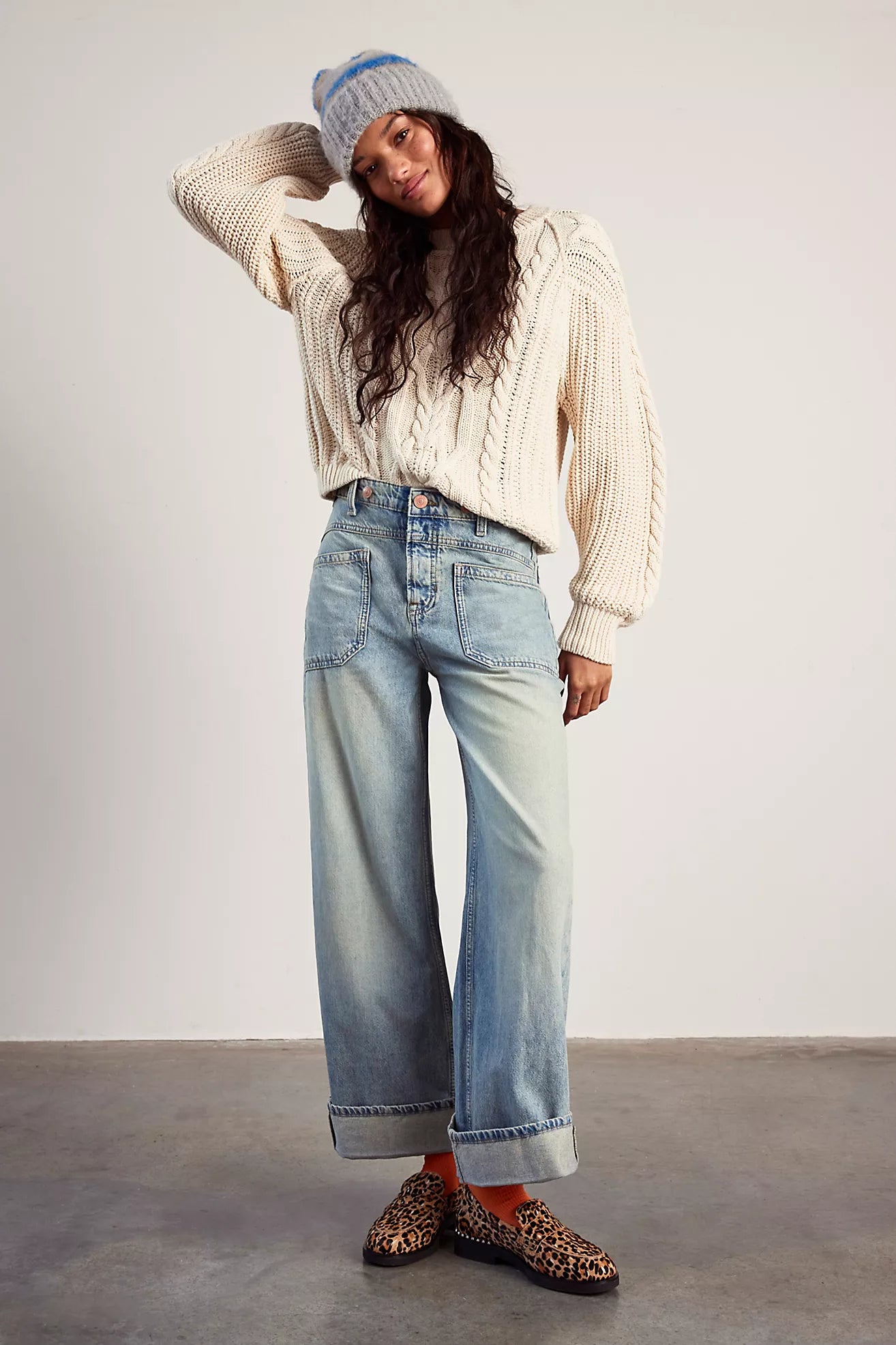 Free People Women’s Palmer Cuffed Jean