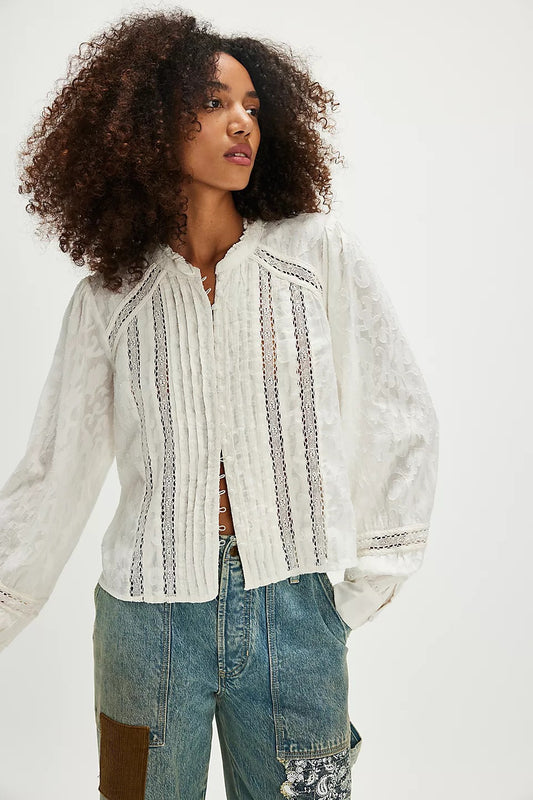 Free People Women’s Annabelle Blouse Shirt