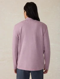 Faherty Men’s Movement Quarter Zip Striped