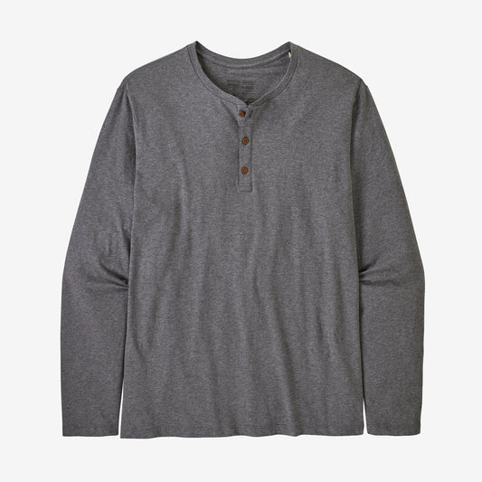 Patagonia Men’s Regenerative Organic Certified Cotton Light Weight Henley Shirt