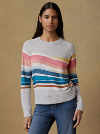 Faherty Women’s Sunwashed Slub Crewneck