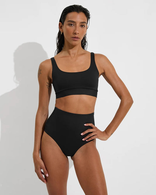 Left On Friday Women’s Double Scoop Top Swimwear