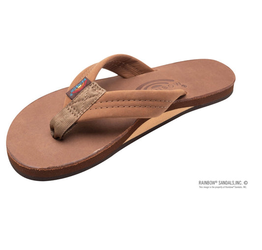 Rainbow Womens Single Layer Sandals
