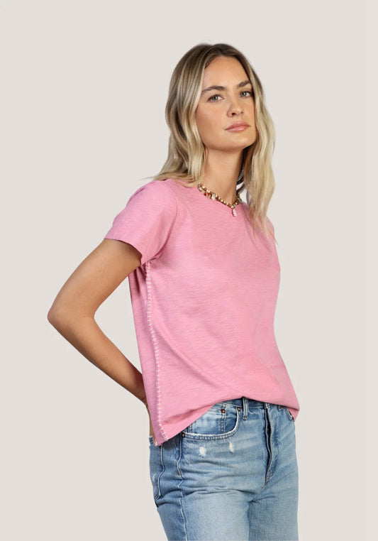 Dylan Women’s Crew With Contrast Stitch