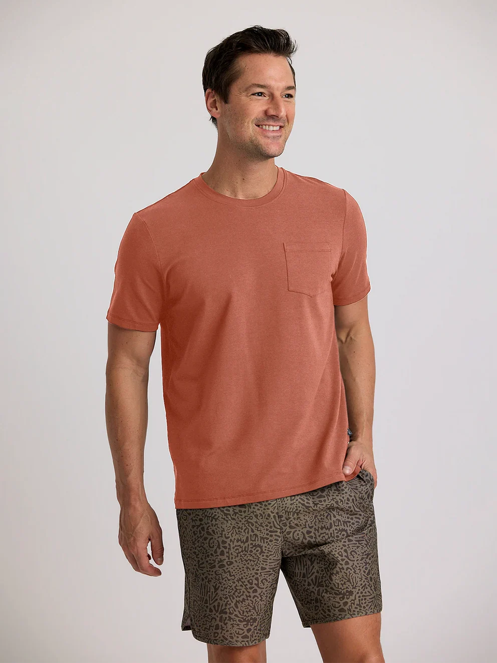 Free Fly Men’s Bamboo Current Pocket Tee