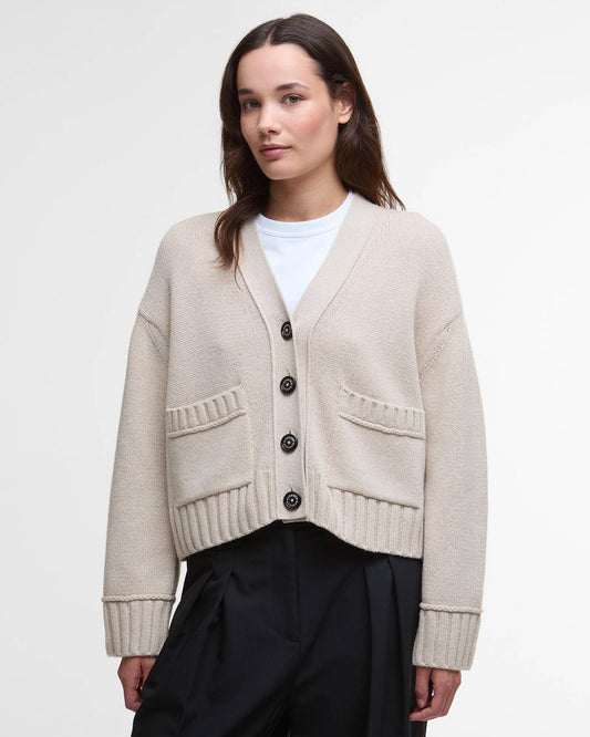 Barbour Faye Knitted Cardigan Sweater