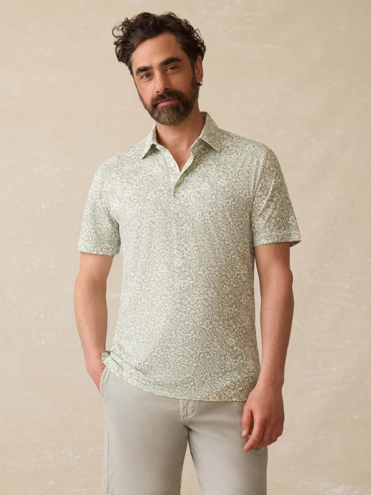 Men’s Faherty SS Movement Pique Polo