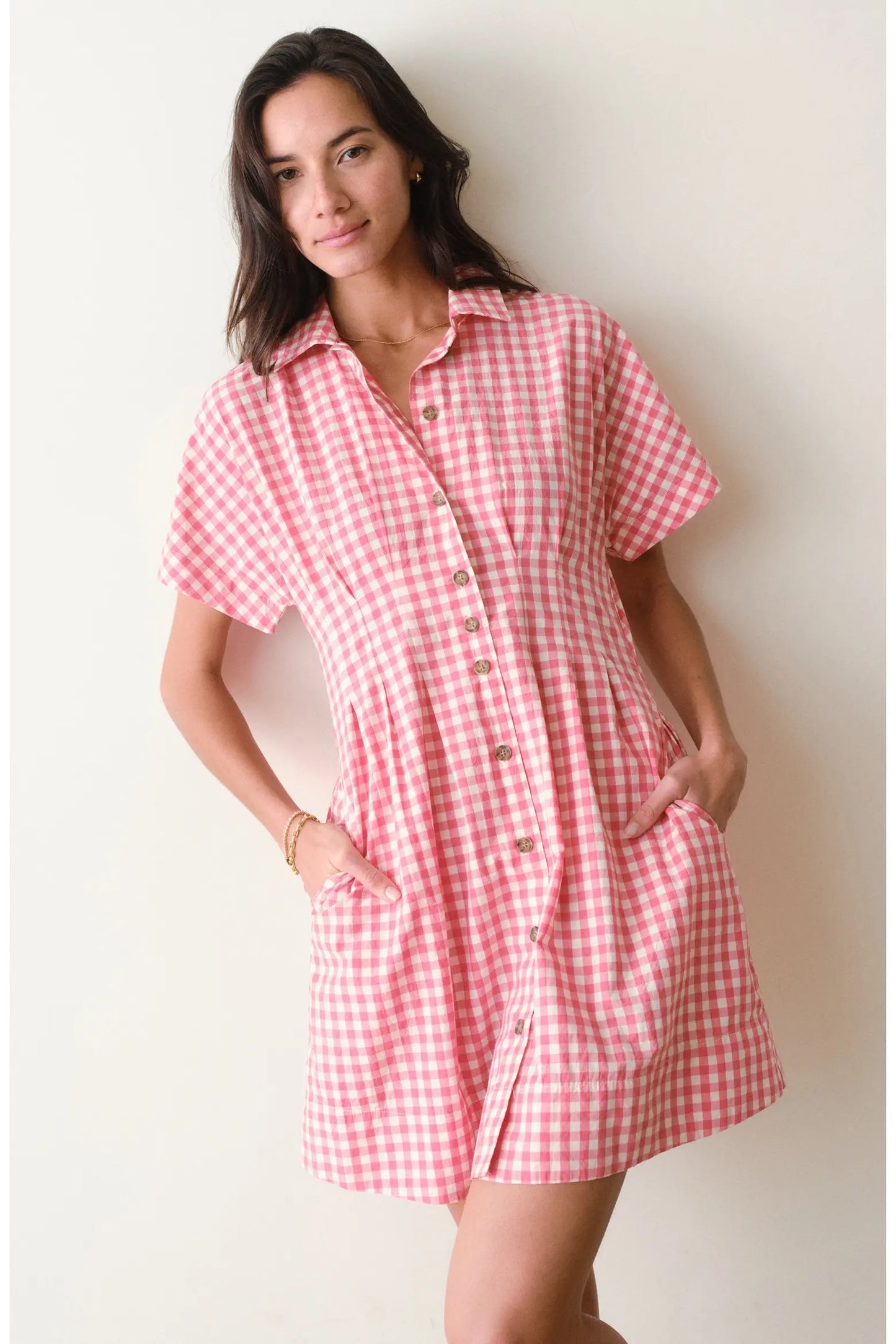 Marine Layer Women’s Nova Mini Shirt Dress