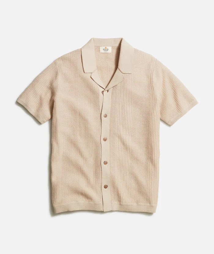 Marine Layer Men’s Asher Sweater Resort Shirt