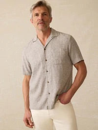 Faherty Men’s Breeze Camp Shirt