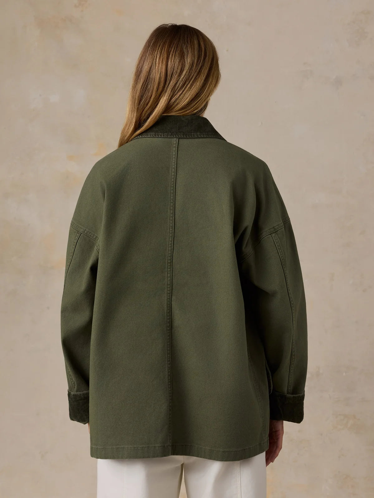 Faherty Women’s Sunwashed Canvas Barn Jacket