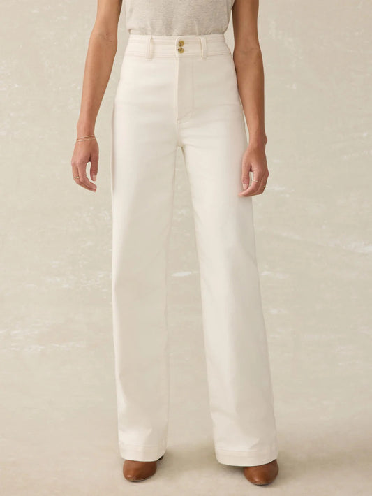 Faherty Women’s Stretch Terry Harbor Pant