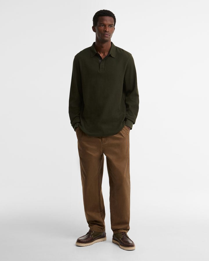 Barbour Men’s Kentown Tailored LS Polo