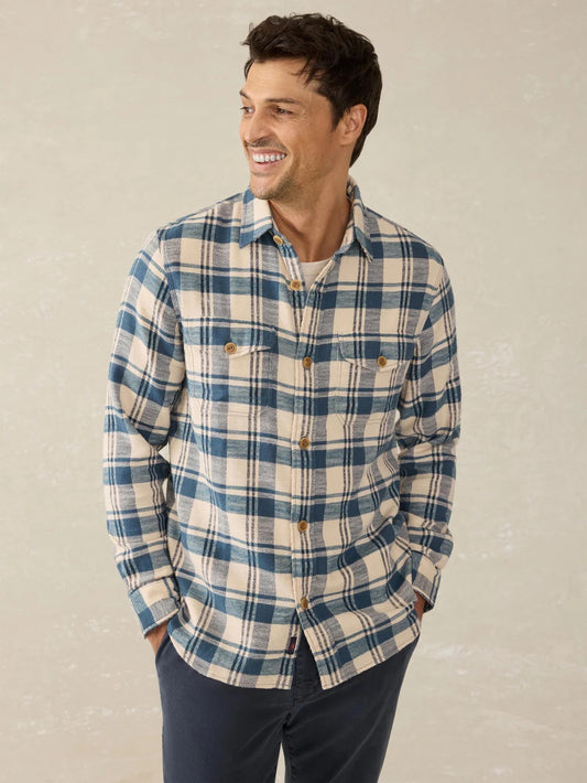 Faherty Men’s Mill Creek Over Shirt