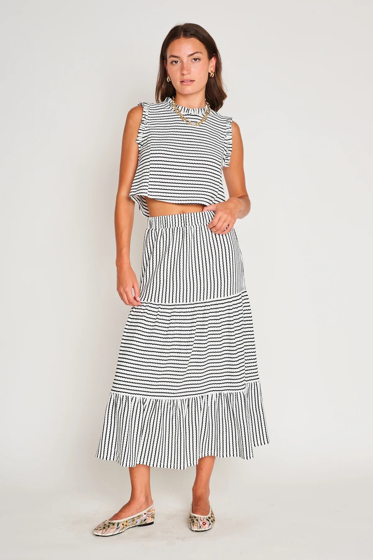 DRA Women’s Maya Black & White Skirt