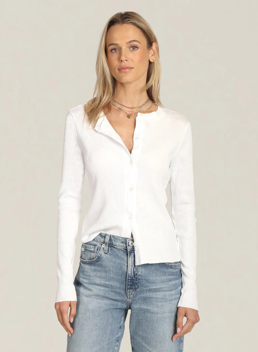 Dylan Women’s Rowan Women’s Rib Cardigan Shirt